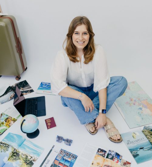 Eline en route | branding fotoshoot